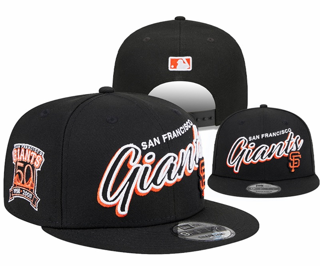 San Francisco Giants 2024 Stitched Snapback Hats 003